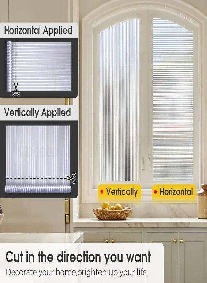 MOCOCO فيلم MOCOCO الفاخر من الفينيل لحماية الخصوصية، مُلوّن ومُضلّع، للزجاج (16 × 96 بوصة) - ملصق ورق جدران مُثلّج ذاتي اللصق، ورقة معتمة لتغطية الزجاج، النوافذ، الأبواب، المكاتب، المنازل. | مضاد للأشعة فوق البنفسجية. مُضلّع ثلاثي الأبعاد - Image 5